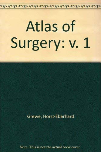 Atlas of Surgery: v. 1 Books