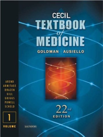 Cecil Textbook of Medicine, 2 Vols. Medicine