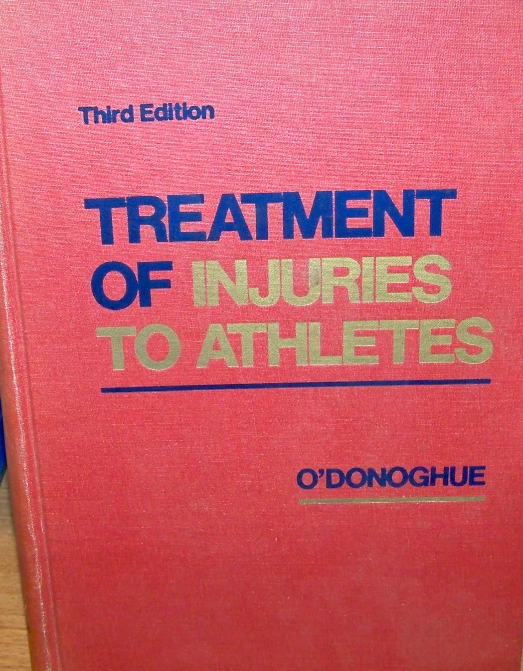 Treatment of Injuries to Athletes book