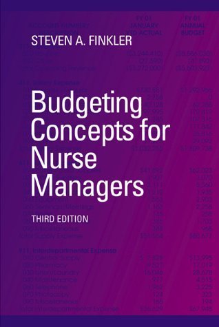 Budgeting Concepts for Nurse Managers Medicine