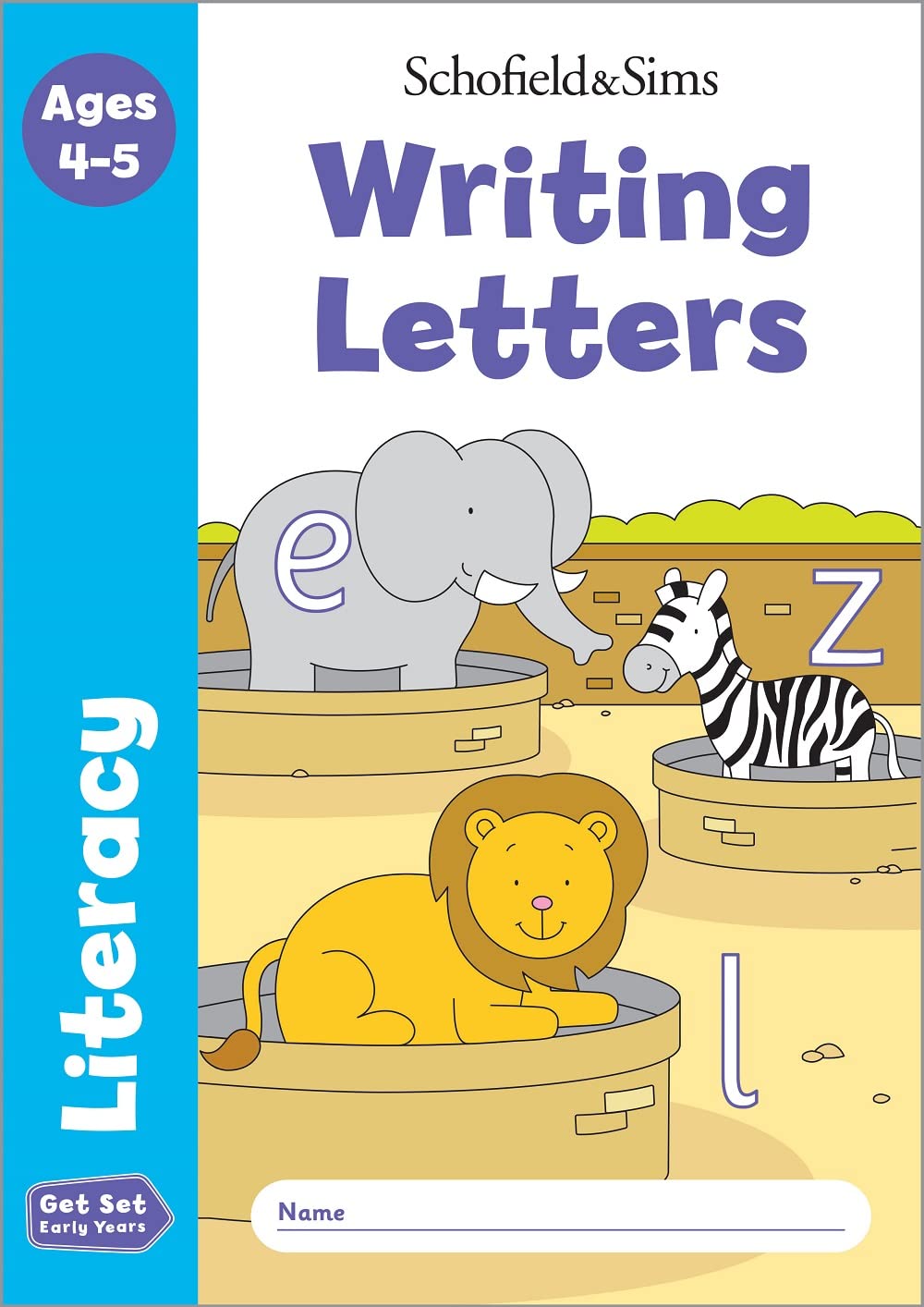 Get Set Literacy: Writing Letters, Early Years Foundation Stage, Ages 4-5 Professional & Reference Books