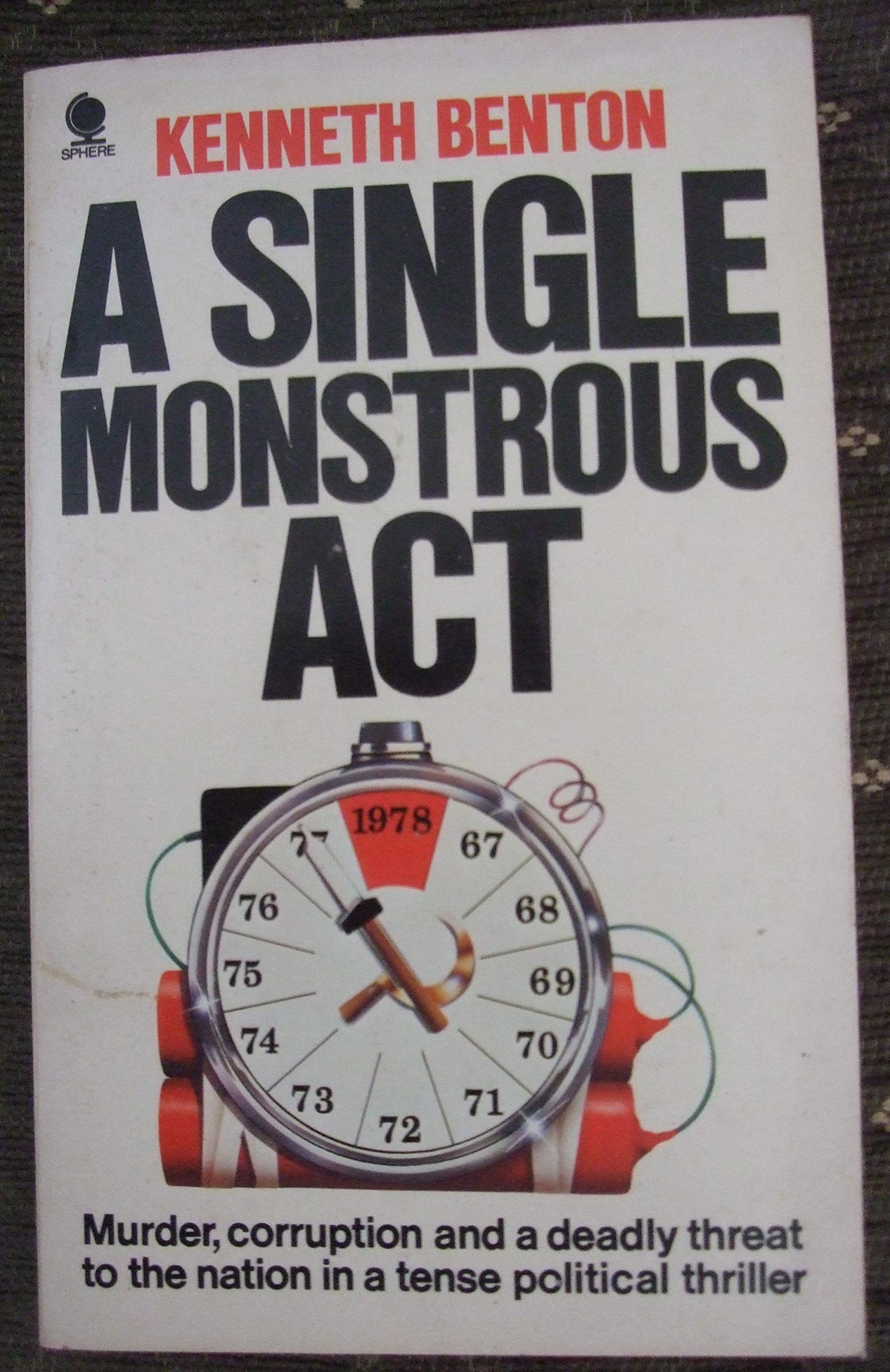 Single Monstrous Act Books