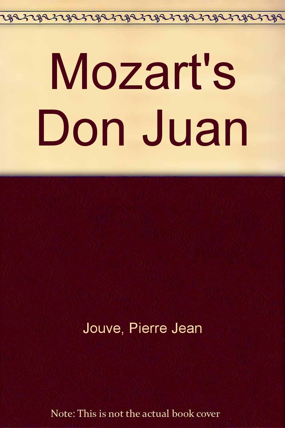 Mozart's "Don Juan" Books