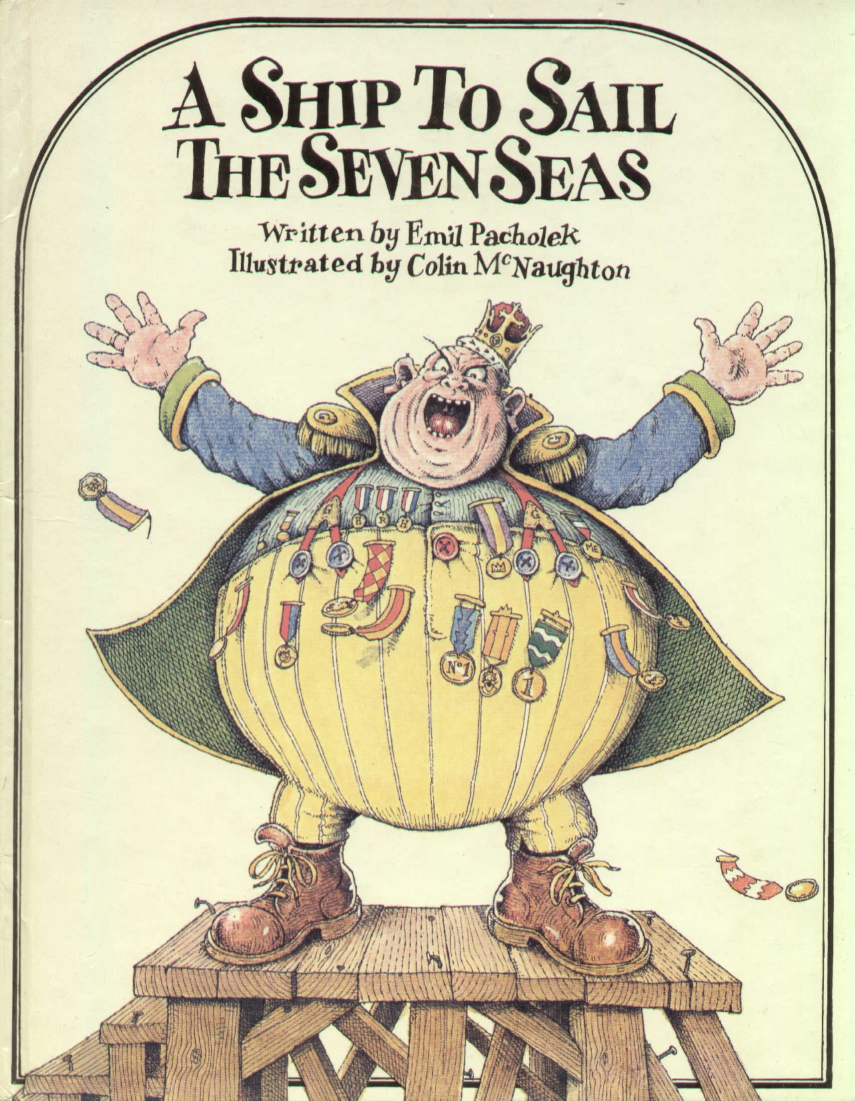 A Ship to Sail the Seven Seas (Viking Kestrel picture books) Books
