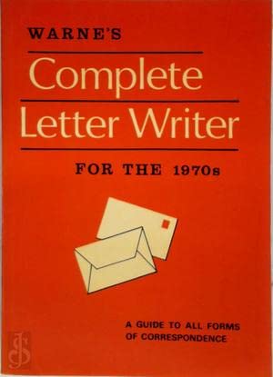 Complete Letter Writer for the 1970's book