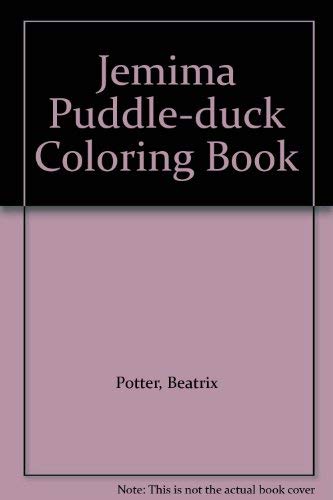Jemima Puddle-Duck And Her Friends Coloring Book Parents & Children