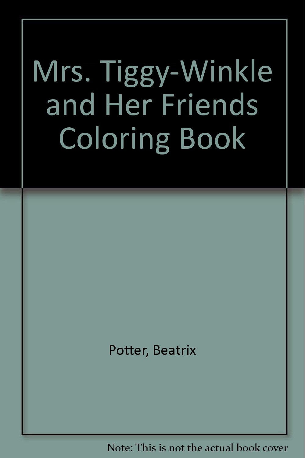 Mrs. Tiggy-winkle Coloring Book Non-fiction