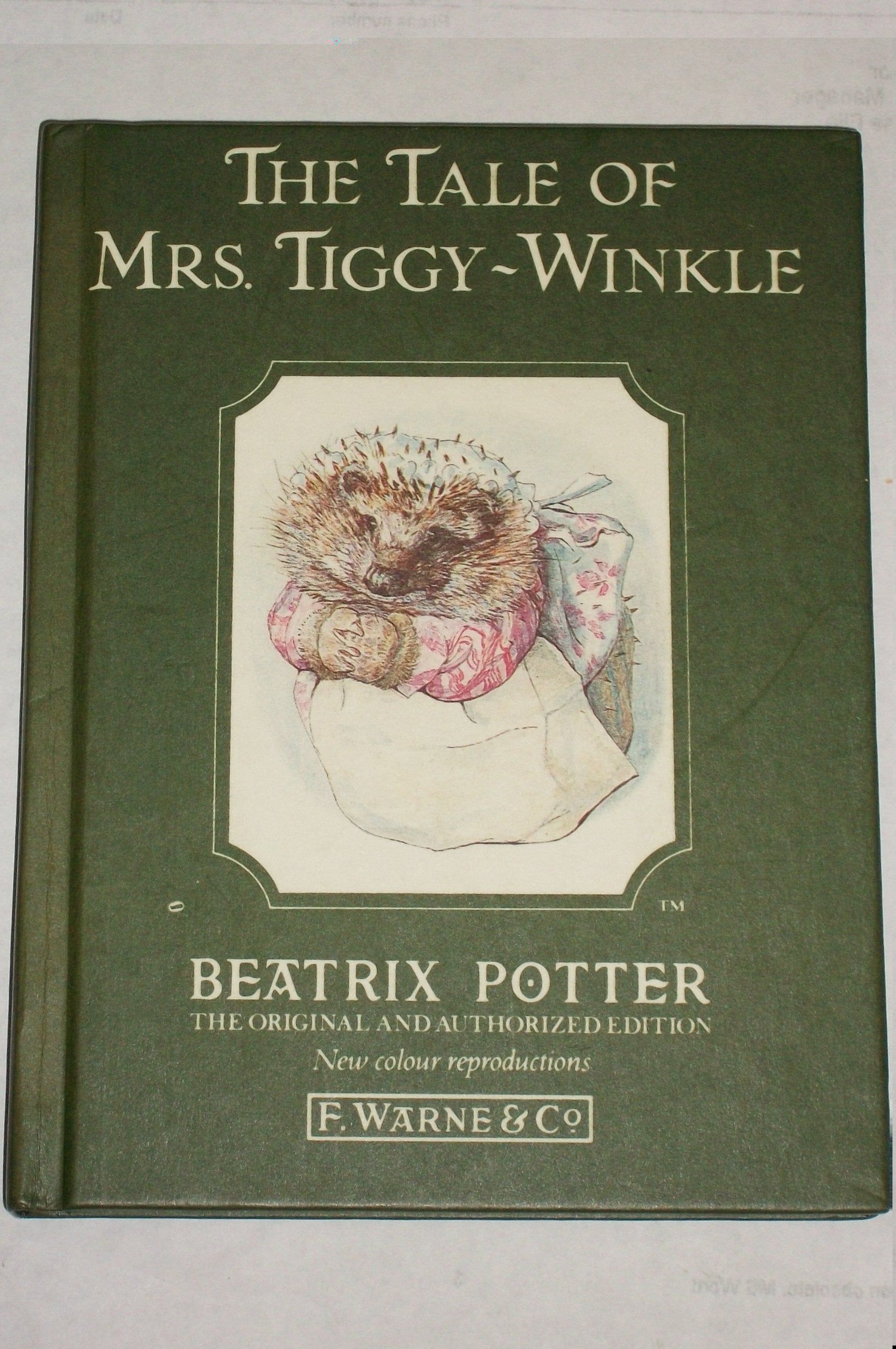 The Tale of Mrs.Tiggy-Winkle Novels & Short Stories
