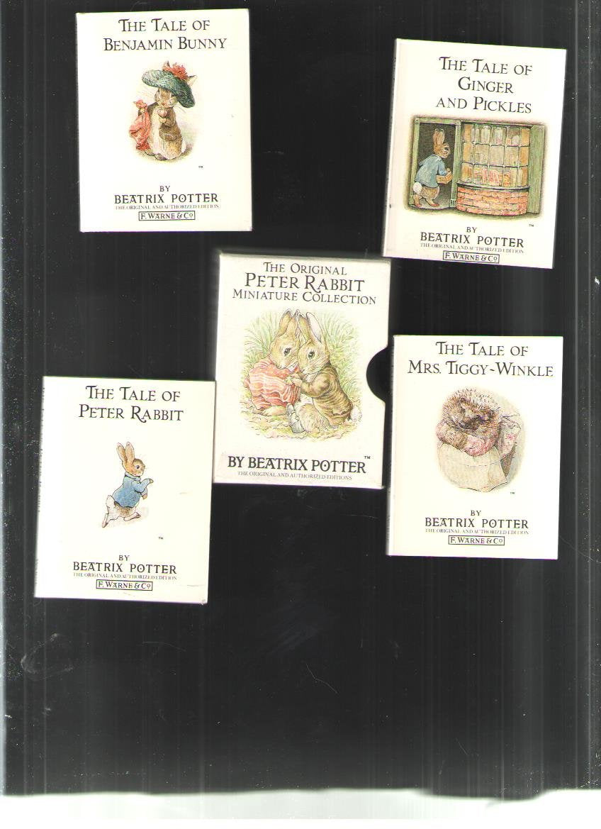 "Tale of Peter Rabbit", "Tale of Benjamin Bunny", "Tale of Mrs.Tiggy-Winkle", "Tale of Ginger and Pickles" (No. 1) (The Original Peter Rabbit Miniature Collection) Novels & Short Stories