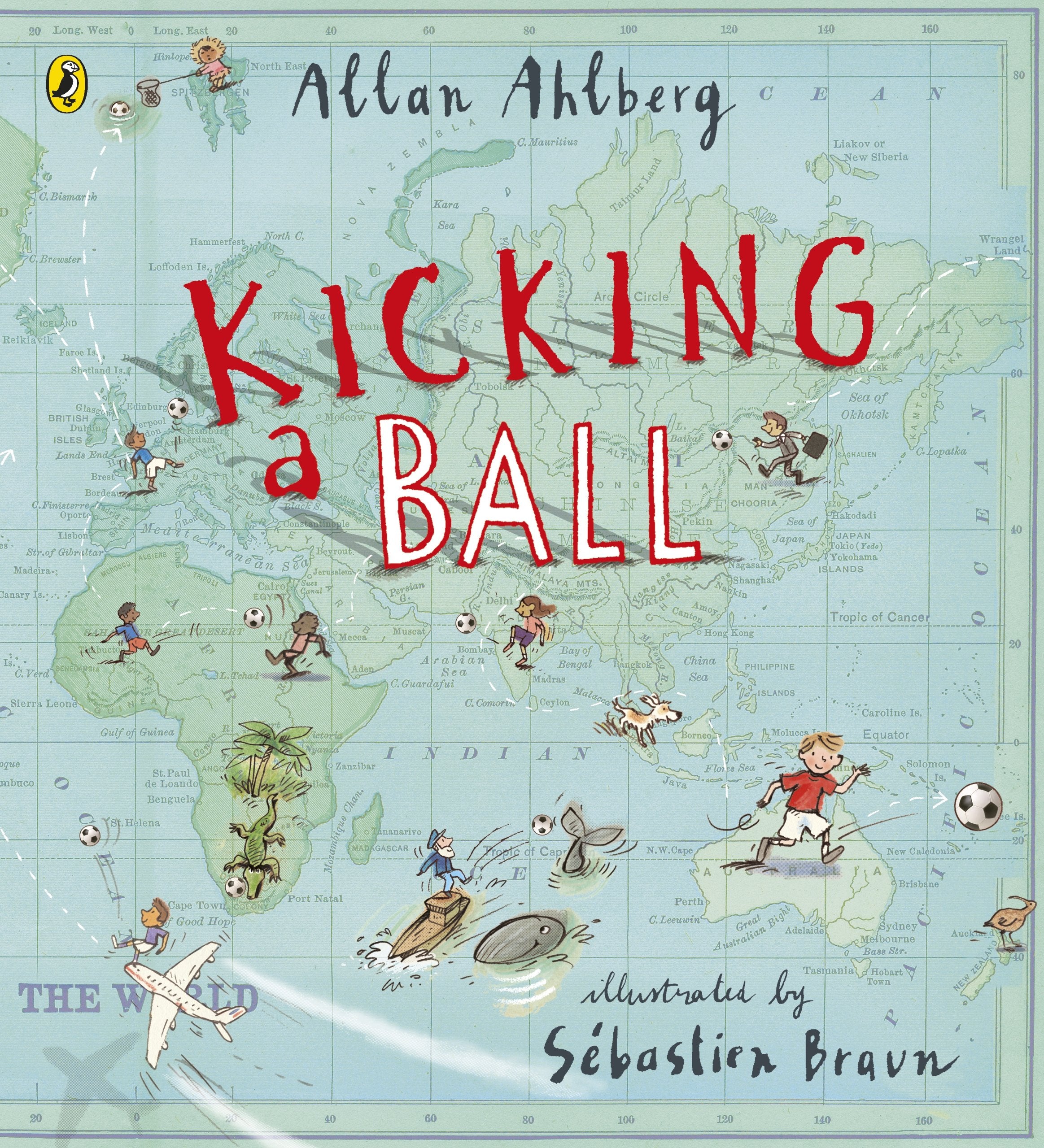 Kicking a Ball: Bilderbuch Leisure & Fun
