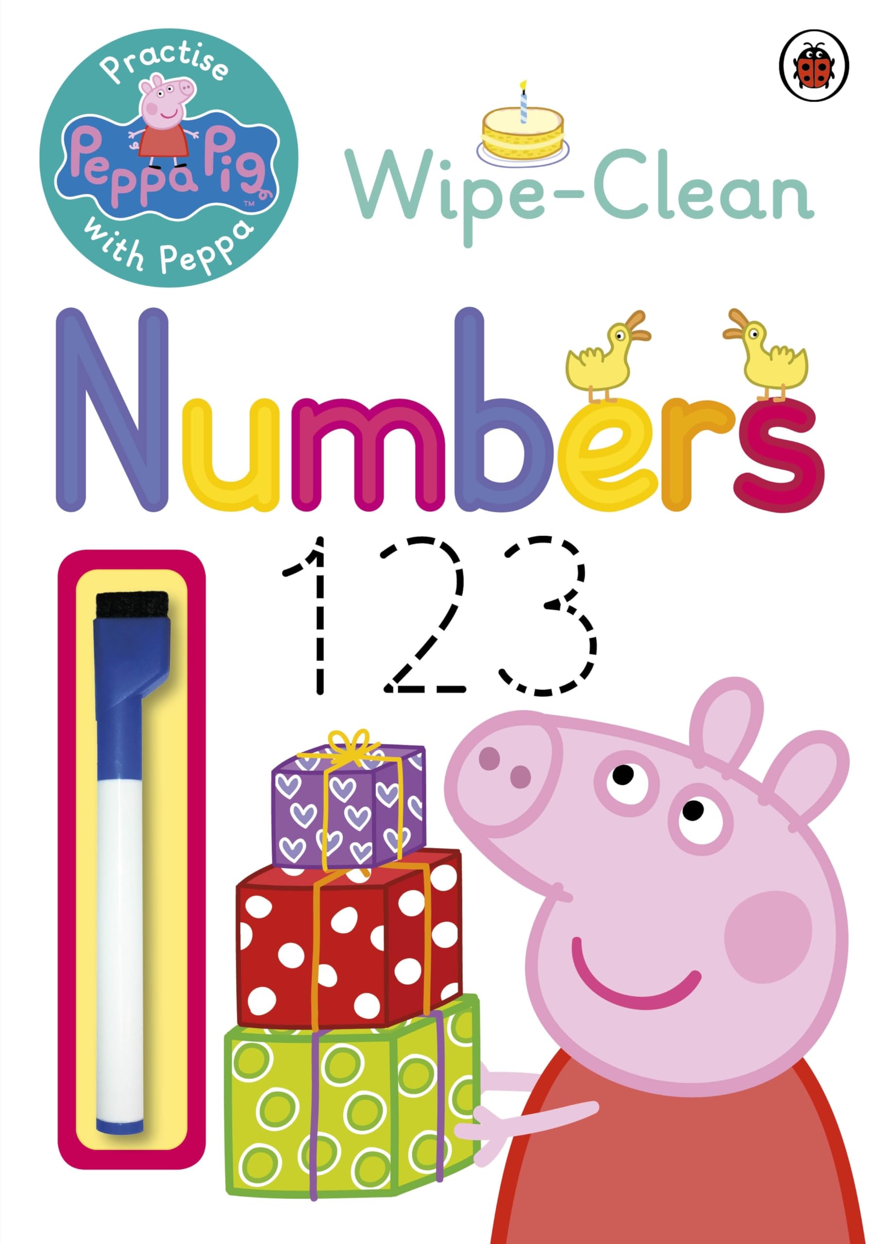 Peppa Pig: Practise with Peppa: Wipe-Clean First Numbers Foreign Languages ​​& Dictionaries