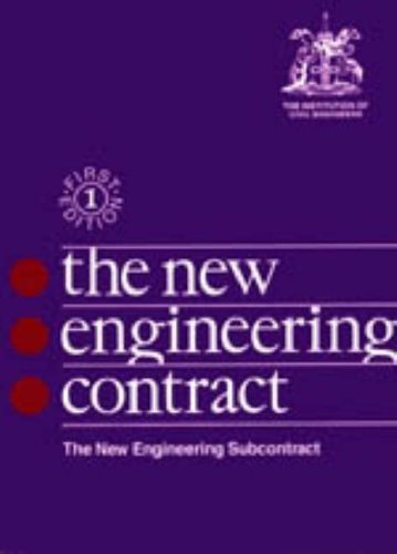 NEC: The New Engineering Contract: Sub Contract Law