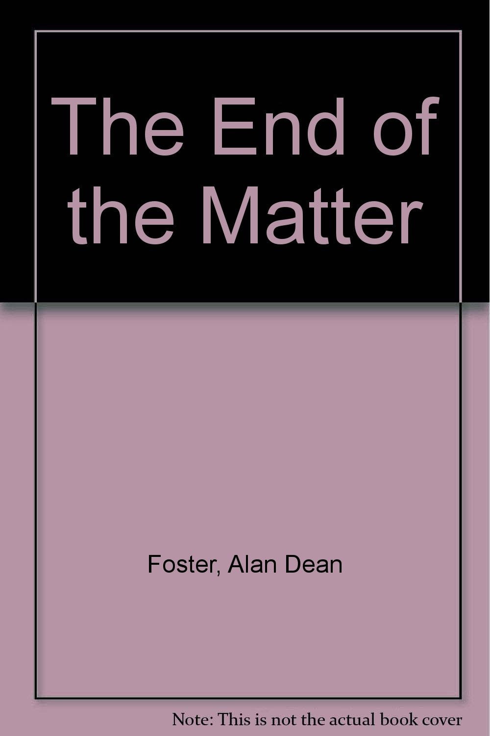 The End of the Matter Fantasy & Sci-Fi