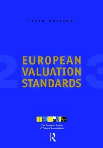 Product Image: European Valuation Standards 2003
