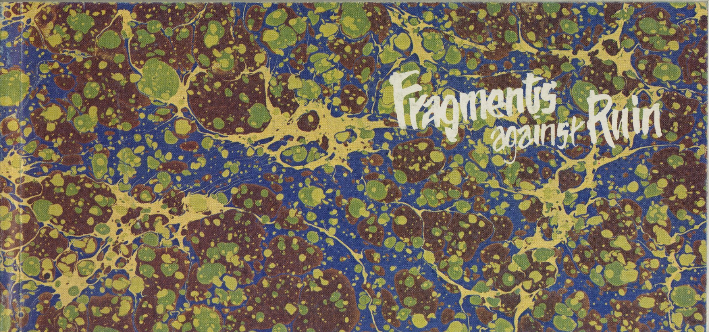 Fragments against ruin: A journey through modern art Books