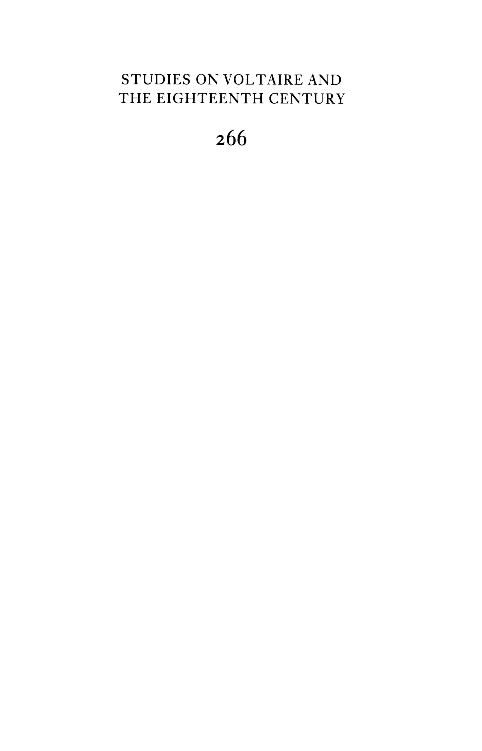 Miscellany / Mélanges (Oxford University Studies in the Enlightenment, Band 266) Philosophy