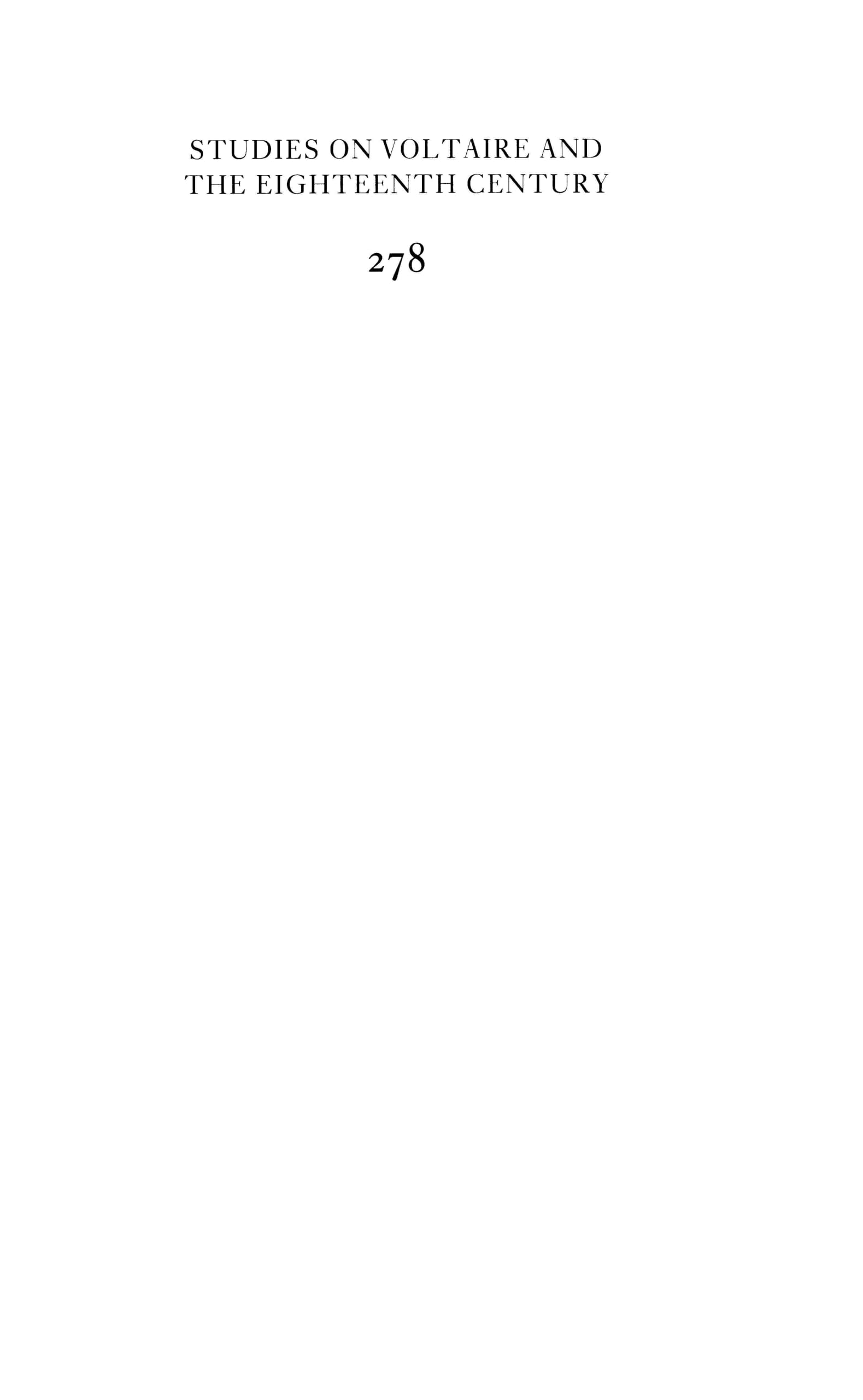 Miscellany / Mélanges (Oxford University Studies in the Enlightenment, Band 278) Philosophy
