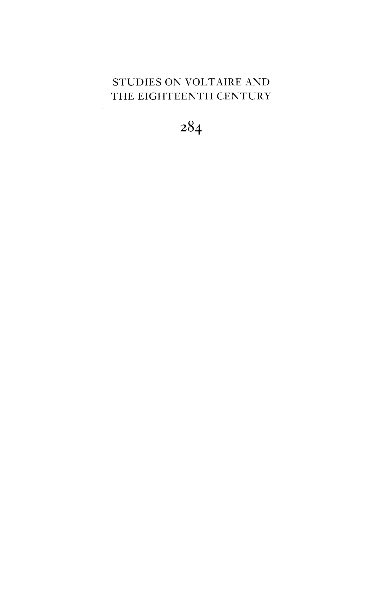 Miscellany / Mélanges (Oxford University Studies in the Enlightenment, Band 284) Philosophy