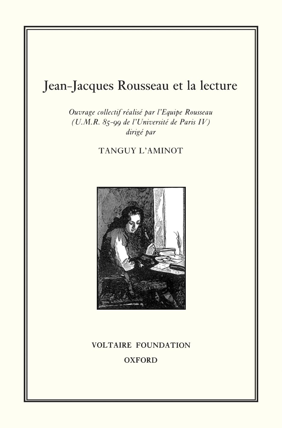 Jean-jacques Rousseau Et La Lecture book