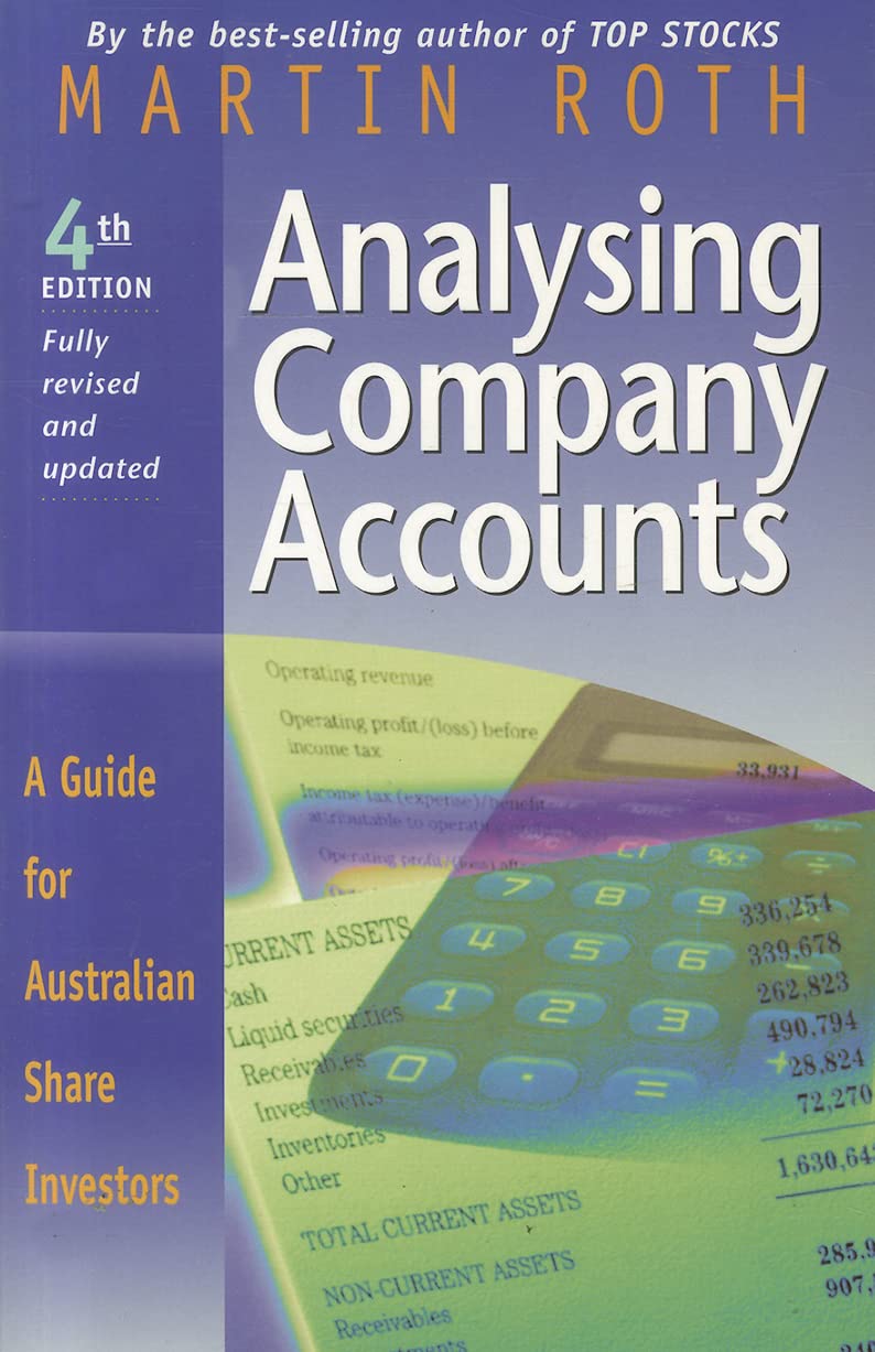 Product Image: Analysing Company Accounts