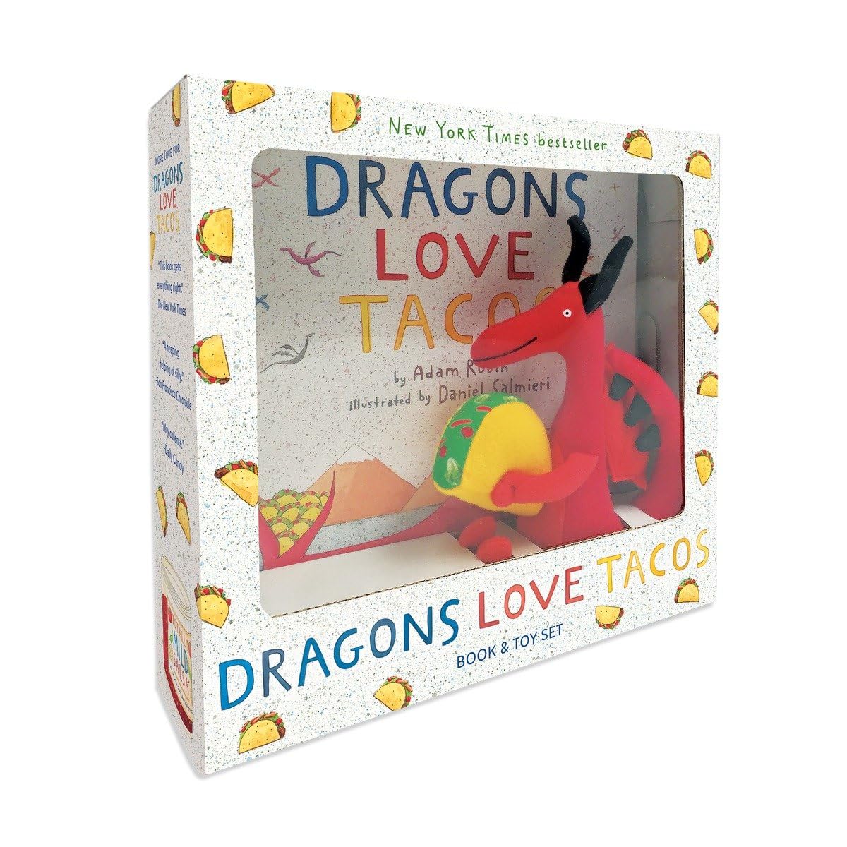 Dragons Love Tacos Book and Toy Set book