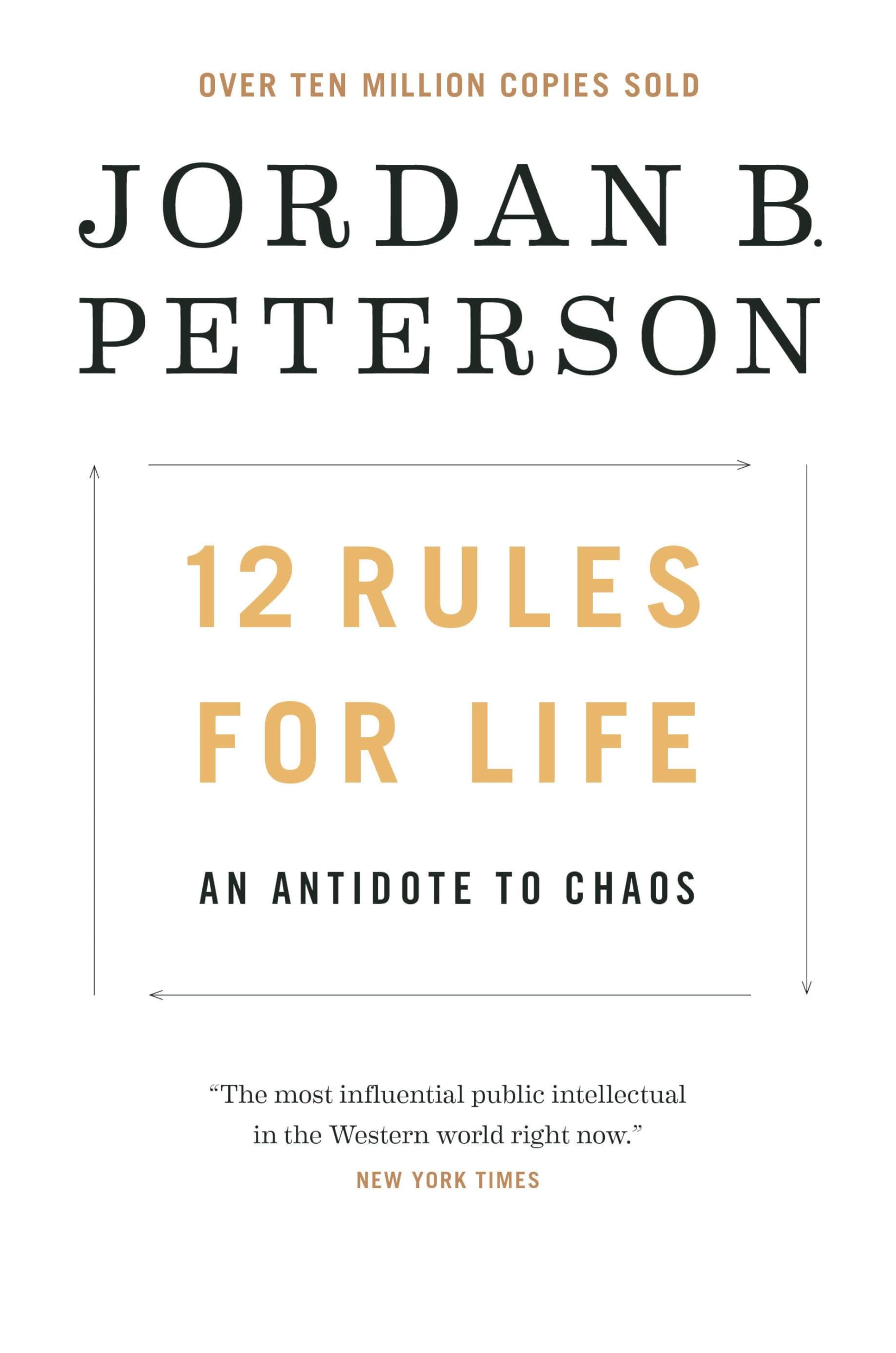 12 Rules for Life Philosophy Books
