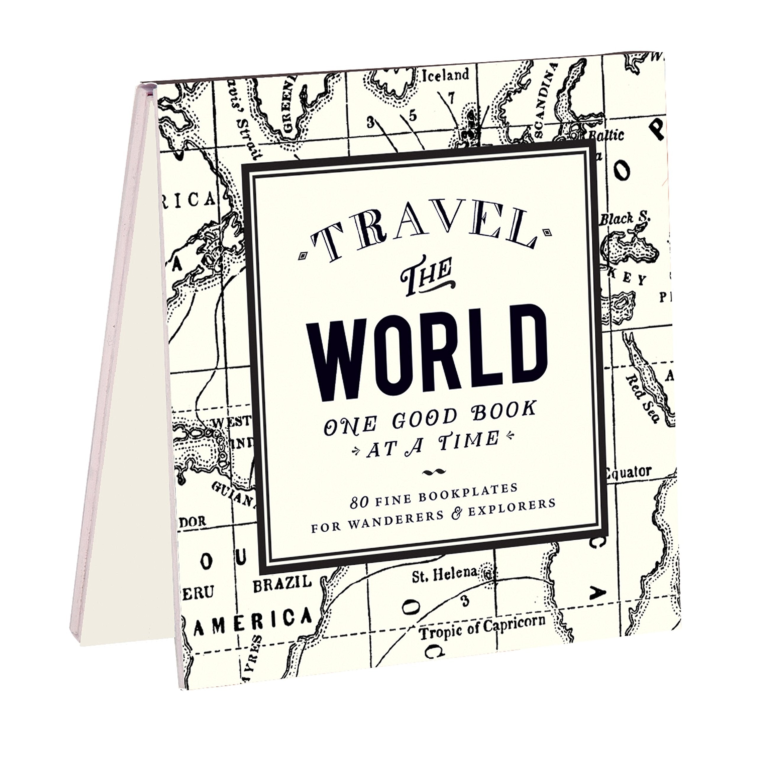 Vintage Prints Travel the World Bookplates book