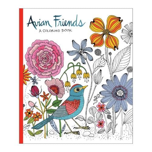 Avian Friends Coloring Book Lifestyle