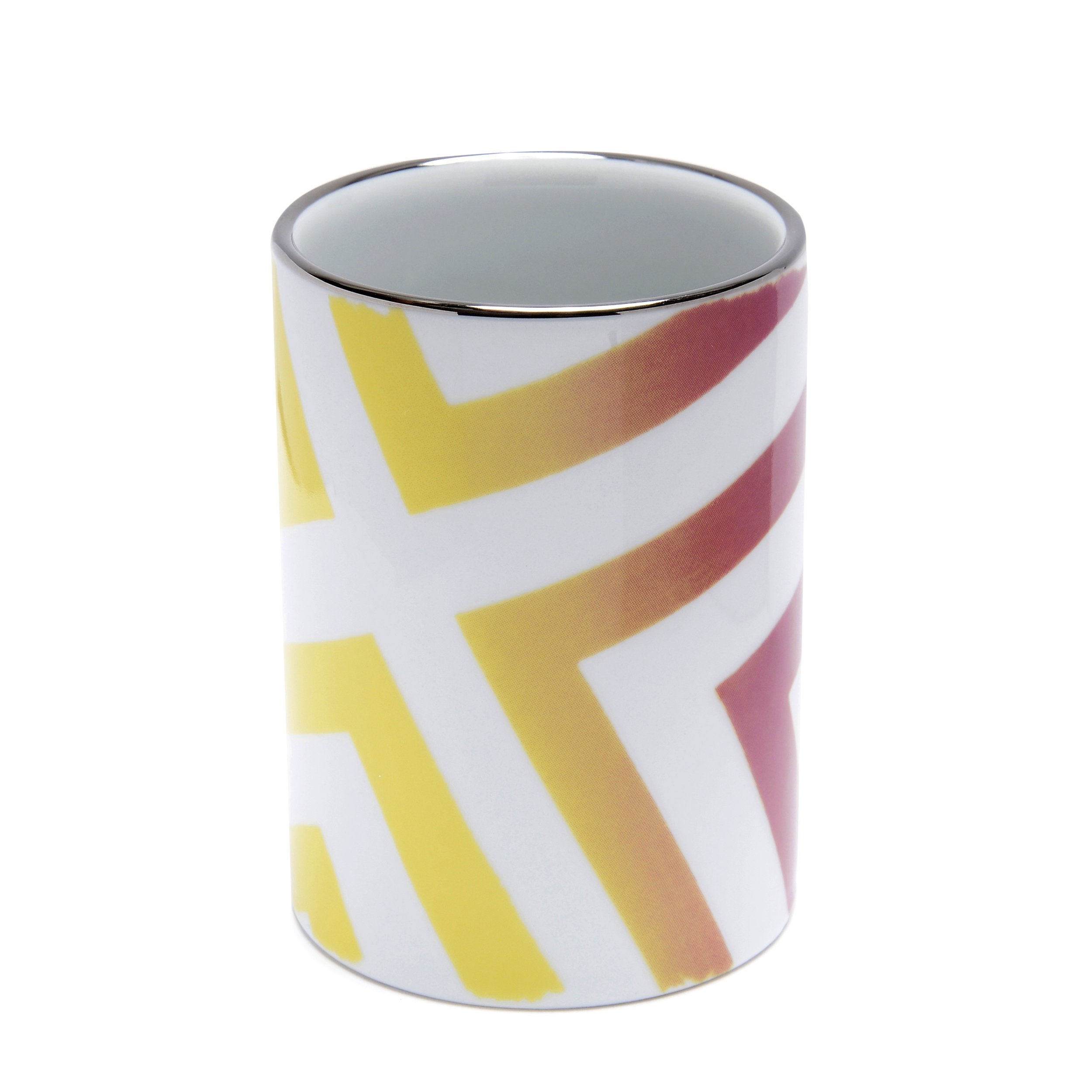 Christian Lacroix Sol Y Sombra Sunset Porcelain Pen Pot (Stationery) Lifestyle
