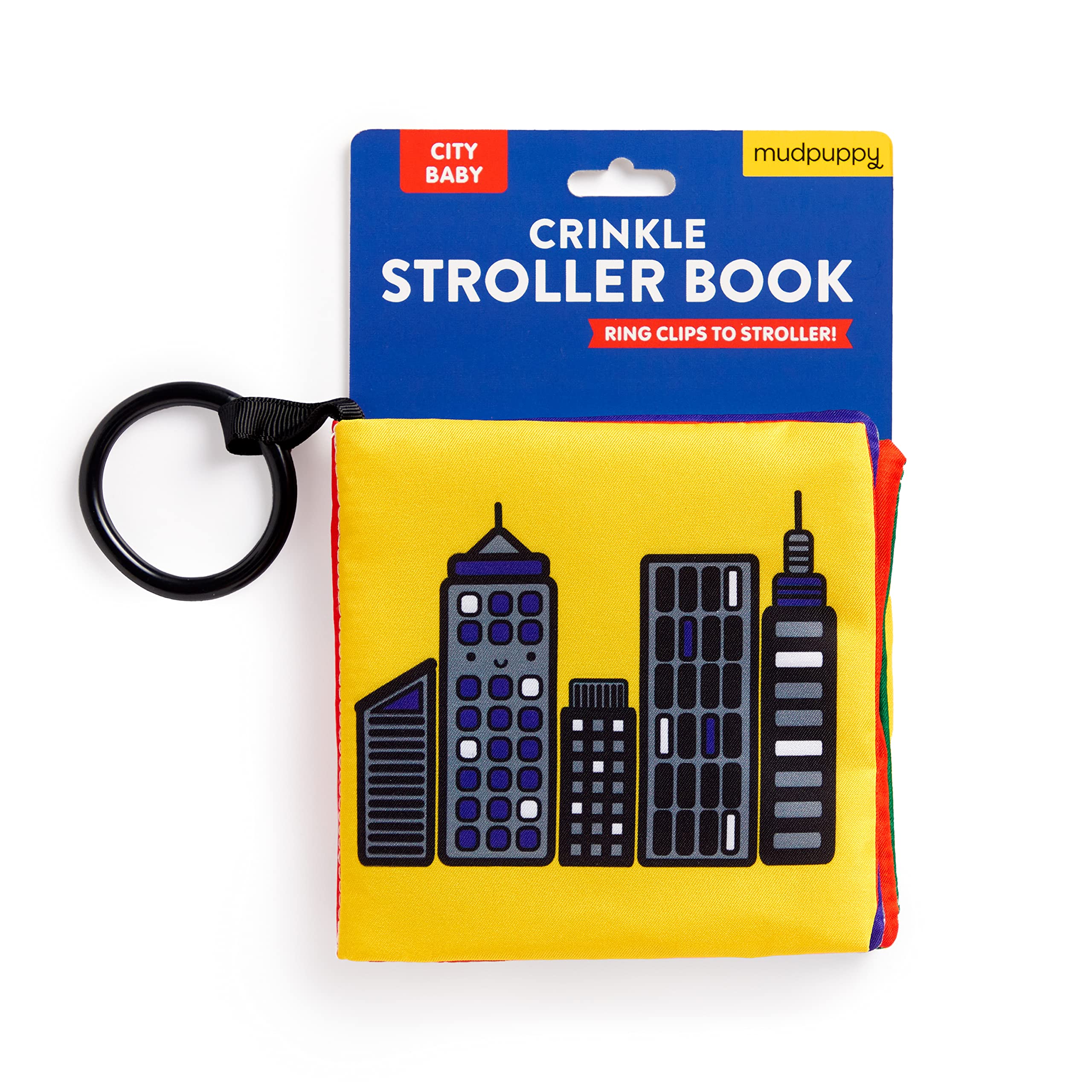 City Baby Crinkle Fabric Stroller Book Non-fiction