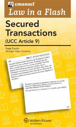 Emanuel Law in a Flash for Secured Transactions Law