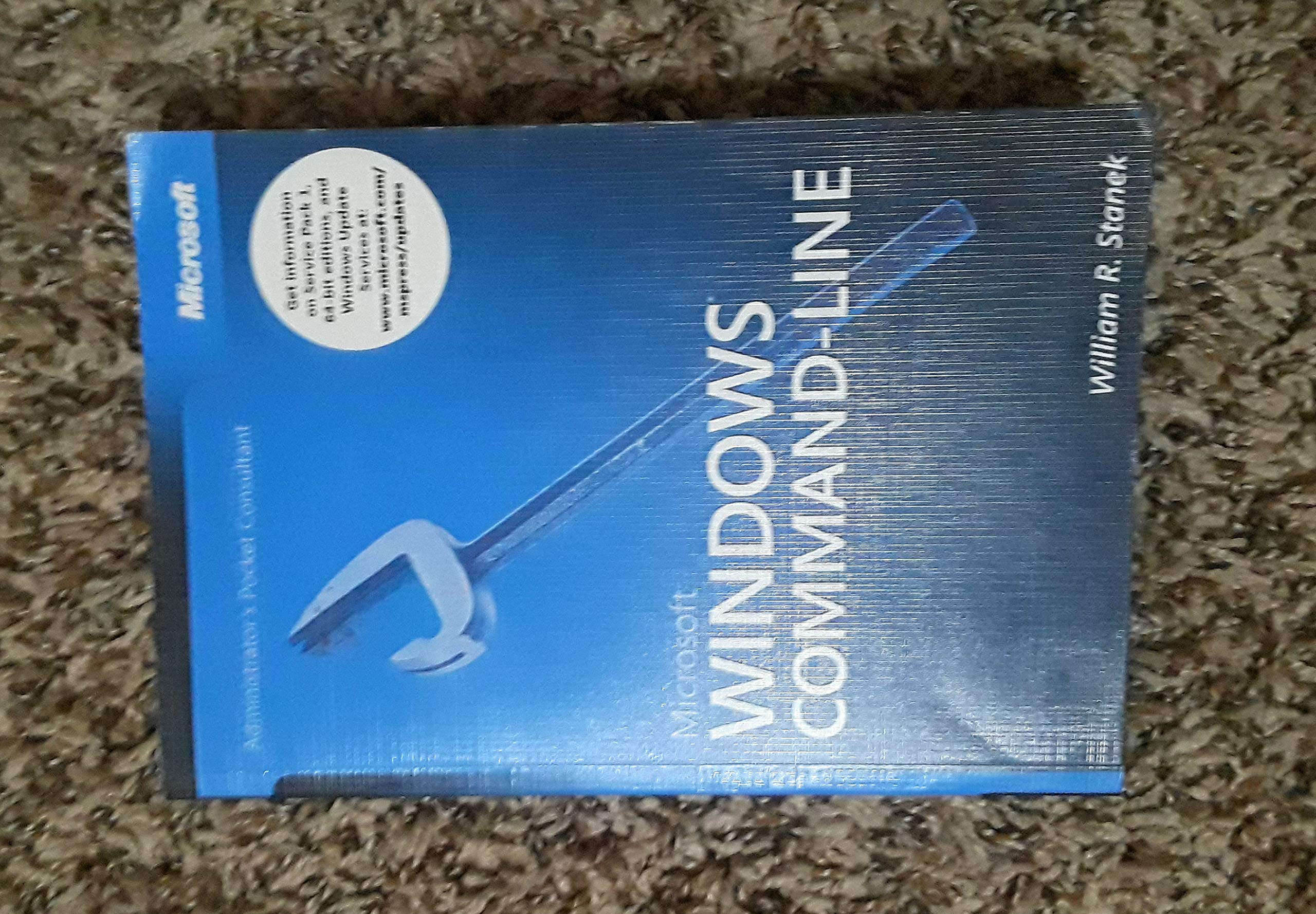 Product Image: Microsoft® Windows® Command-Line Administrator's Pocket Consultant (Pro - Administrator's PC)
