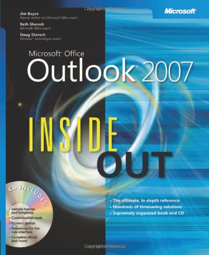 Microsoft Office Outlook 2007 Inside Out Computer Science