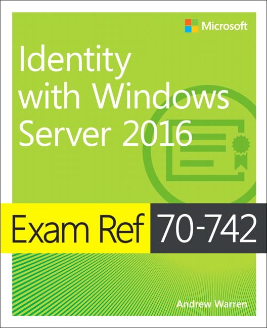 Product Image: Exam Ref 70-742 Identity with Windows Server 2016