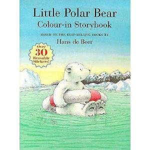 Little Polar Bear Colour-in Storybook Novels & Short Stories