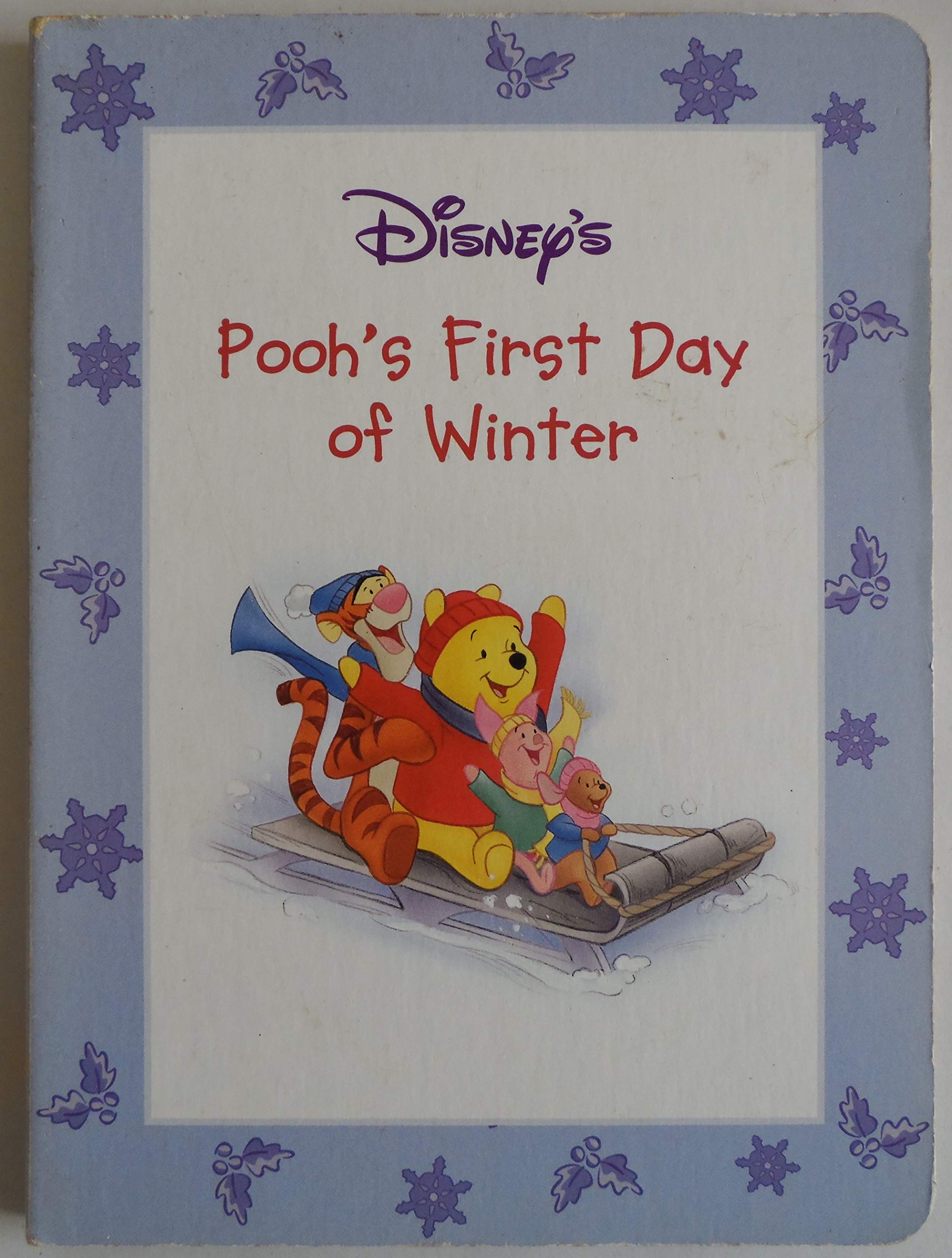Pooh's First Day of Winter (Winnie the Pooh, The Four Seasons) Books