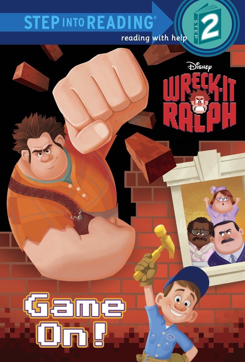 Wreck-It Ralph: Game On! (Disney Wreck-it Ralph: Step into Reading, Step 2) Leisure & Fun