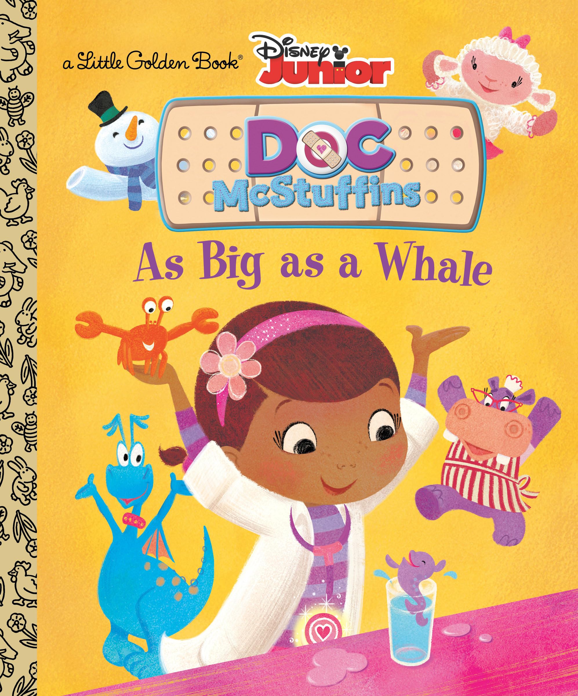 As Big as a Whale (Little Golden Books: Doc Mcstuffins) Parents & Children