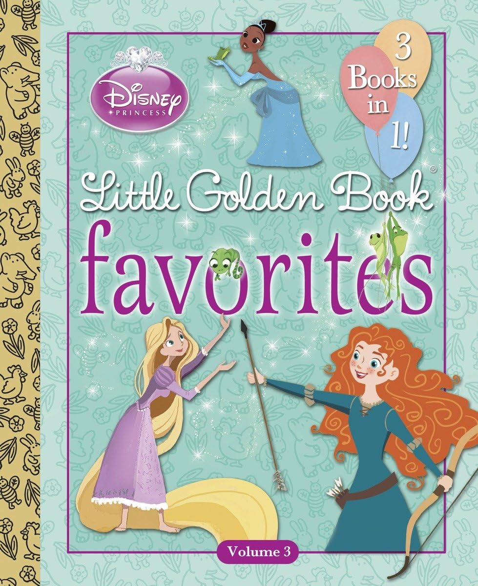 Disney Princess Little Golden Book Favorites (3) book