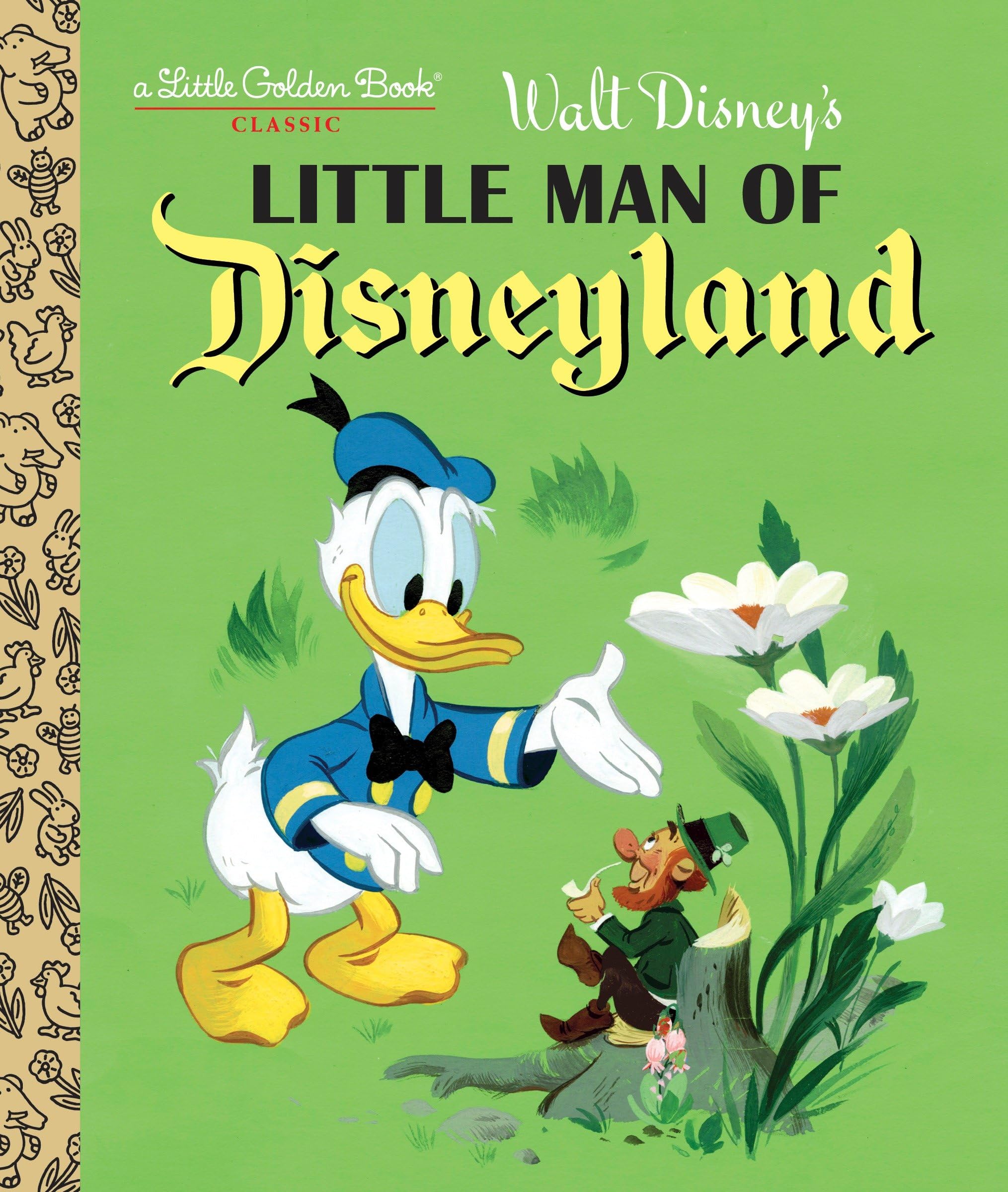 Little Man of Disneyland (Little Golden Book Classics) Parents & Children