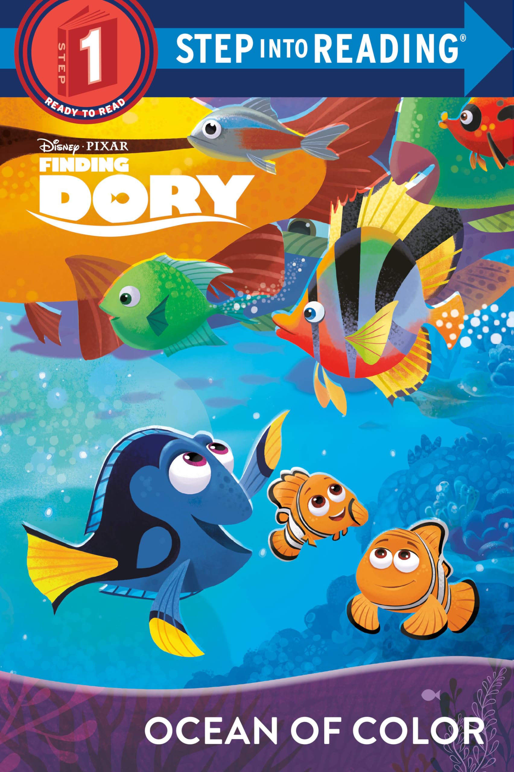 Ocean of Color (Disney/Pixar Finding Dory) (Step into Reading) Novels & Short Stories