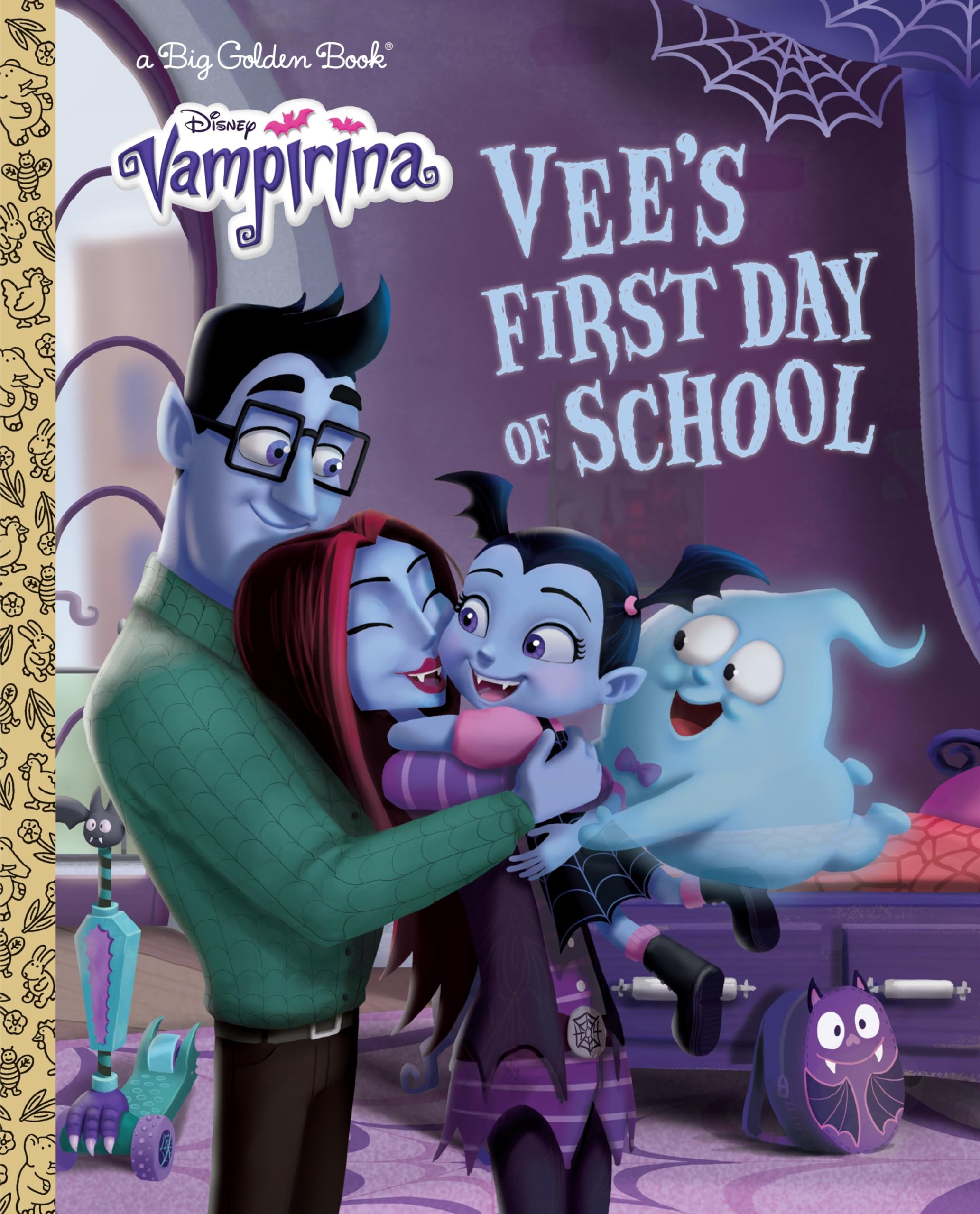 Vee's First Day of School (Big Golden Books: Disney Vampirina) Novels & Short Stories
