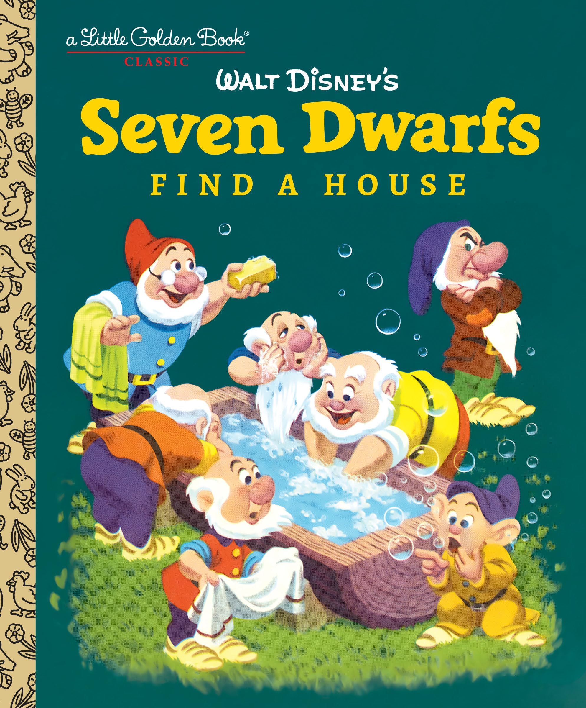 Seven Dwarfs Find a House (Little Golden Books) Non-fiction