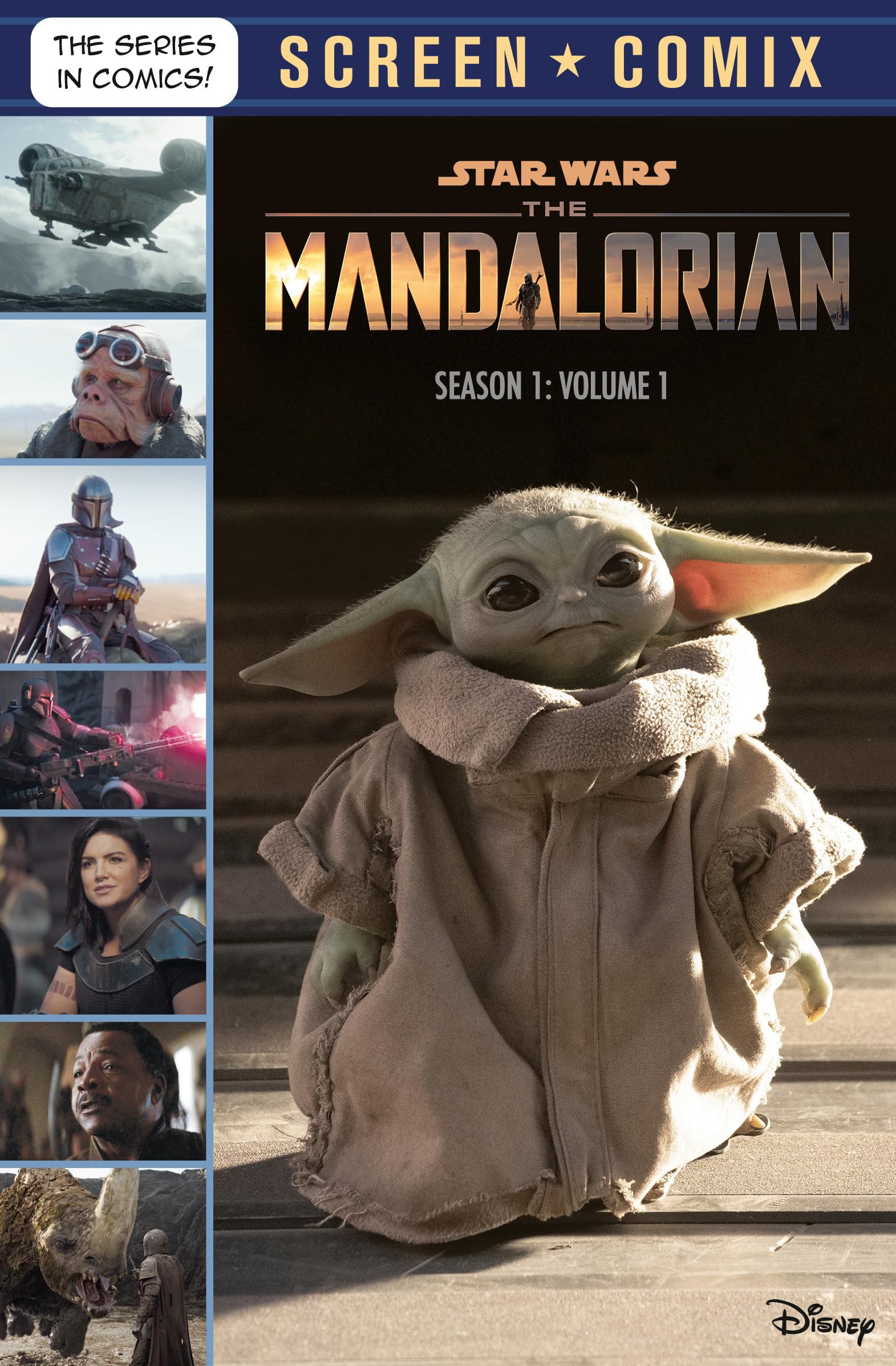 Star Wars Screen Comix 1: The Mandalorian Season 1 book
