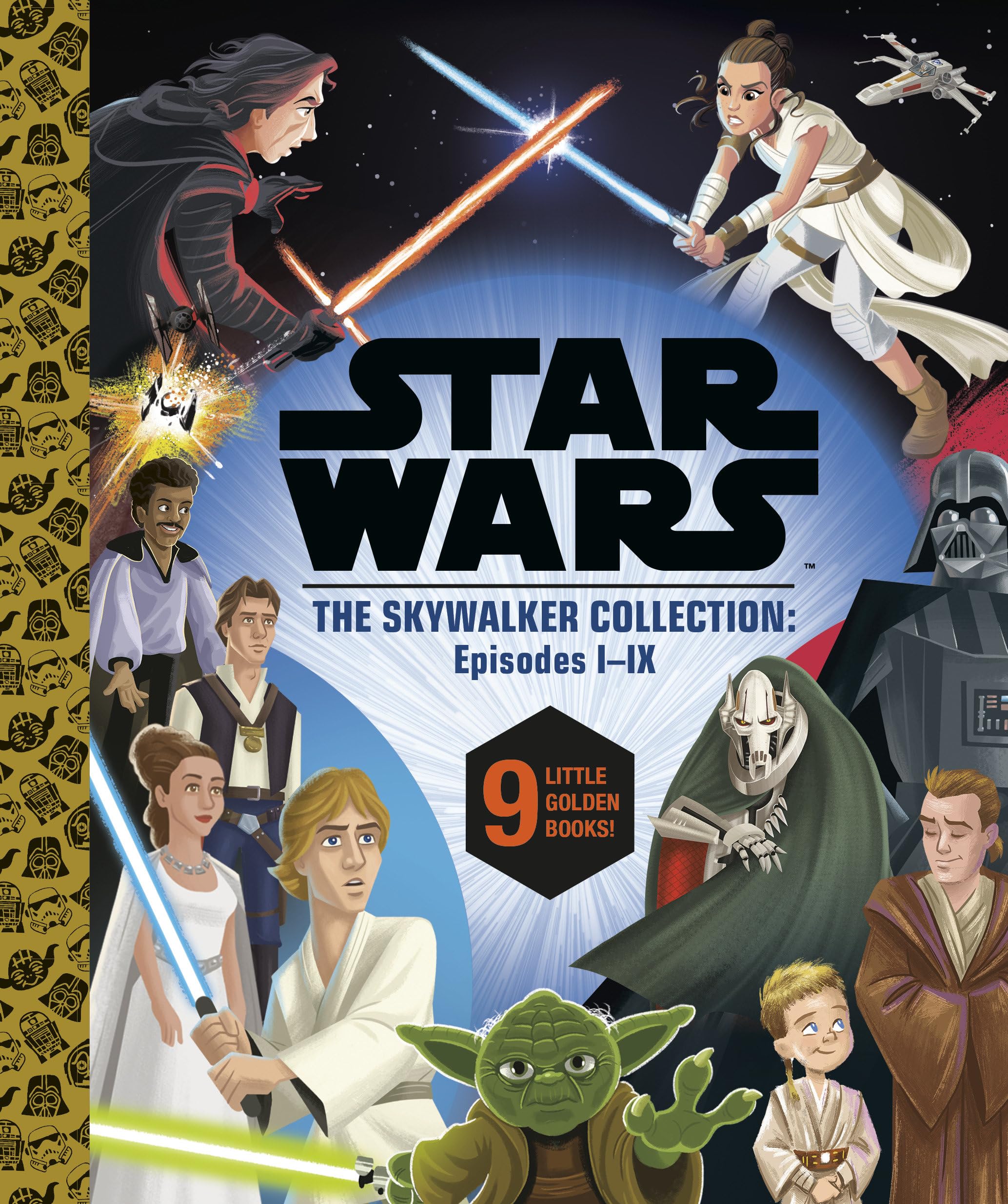 The Skywalker Collection: Episodes I-IX (A Little Golden Book: Star Wars) Parents & Children