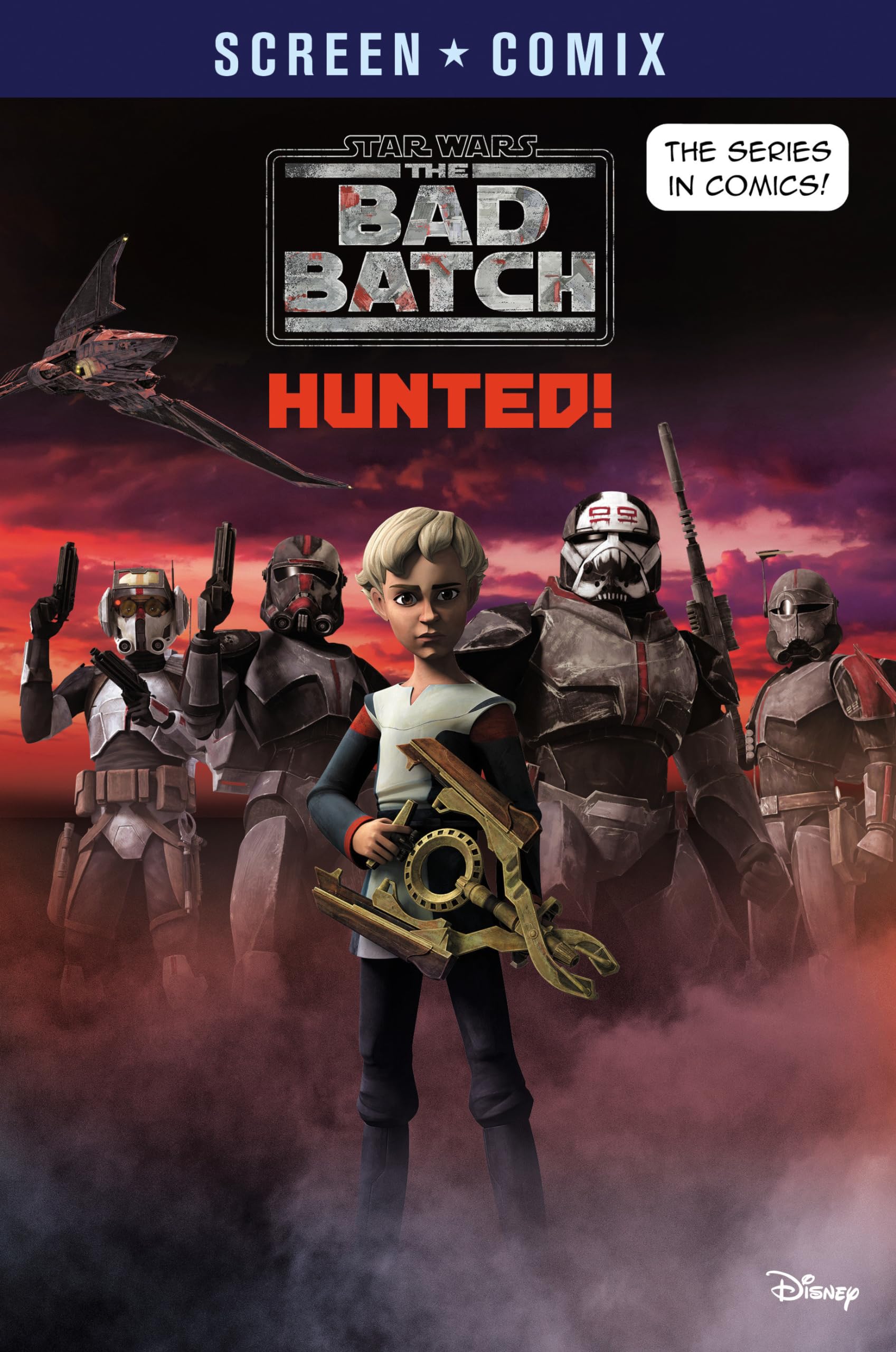 Star Wars the Bad Batch: Hunted! Manga
