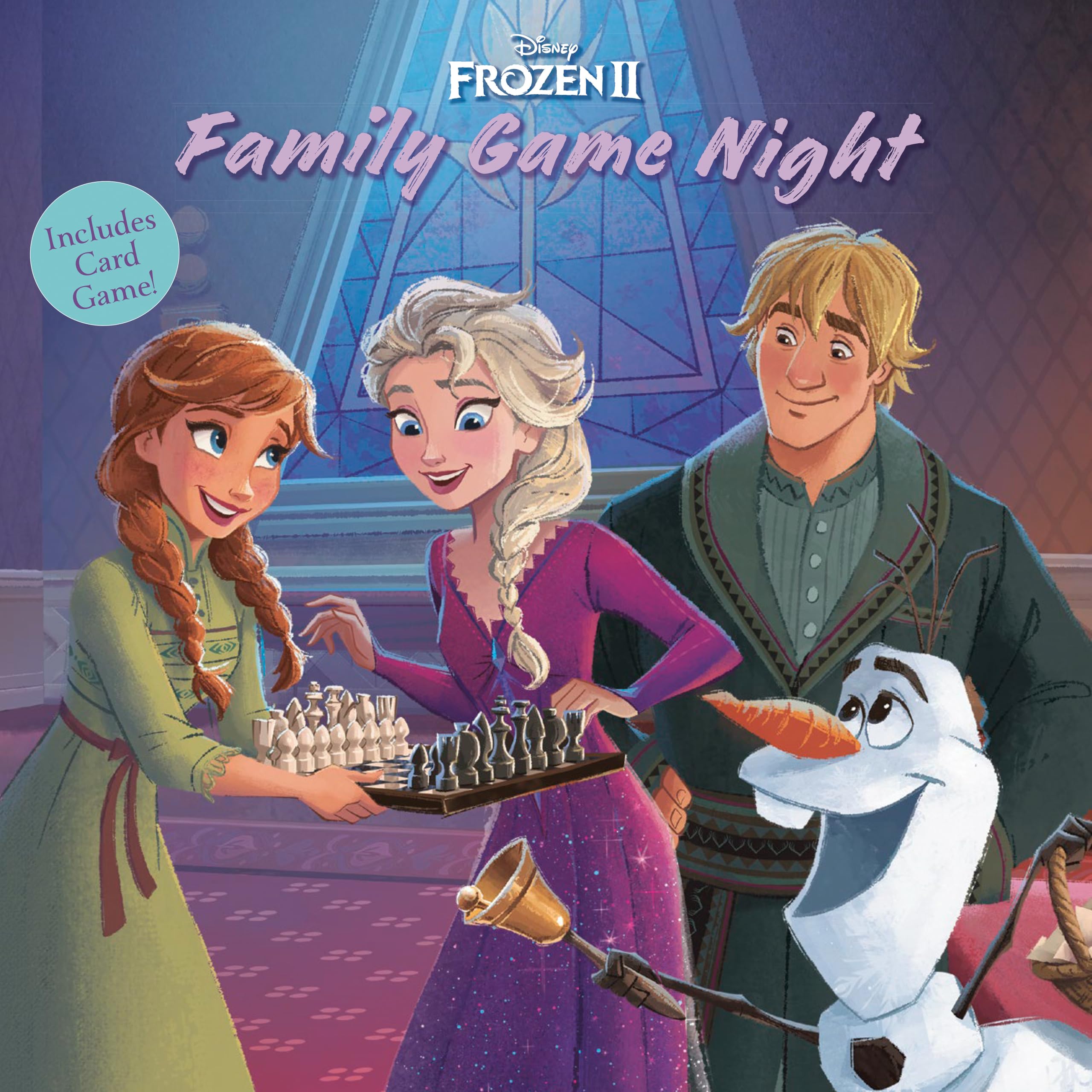 Disney Frozen 2 Family Game Night: Includes Card Game! (Pictureback) Non-fiction