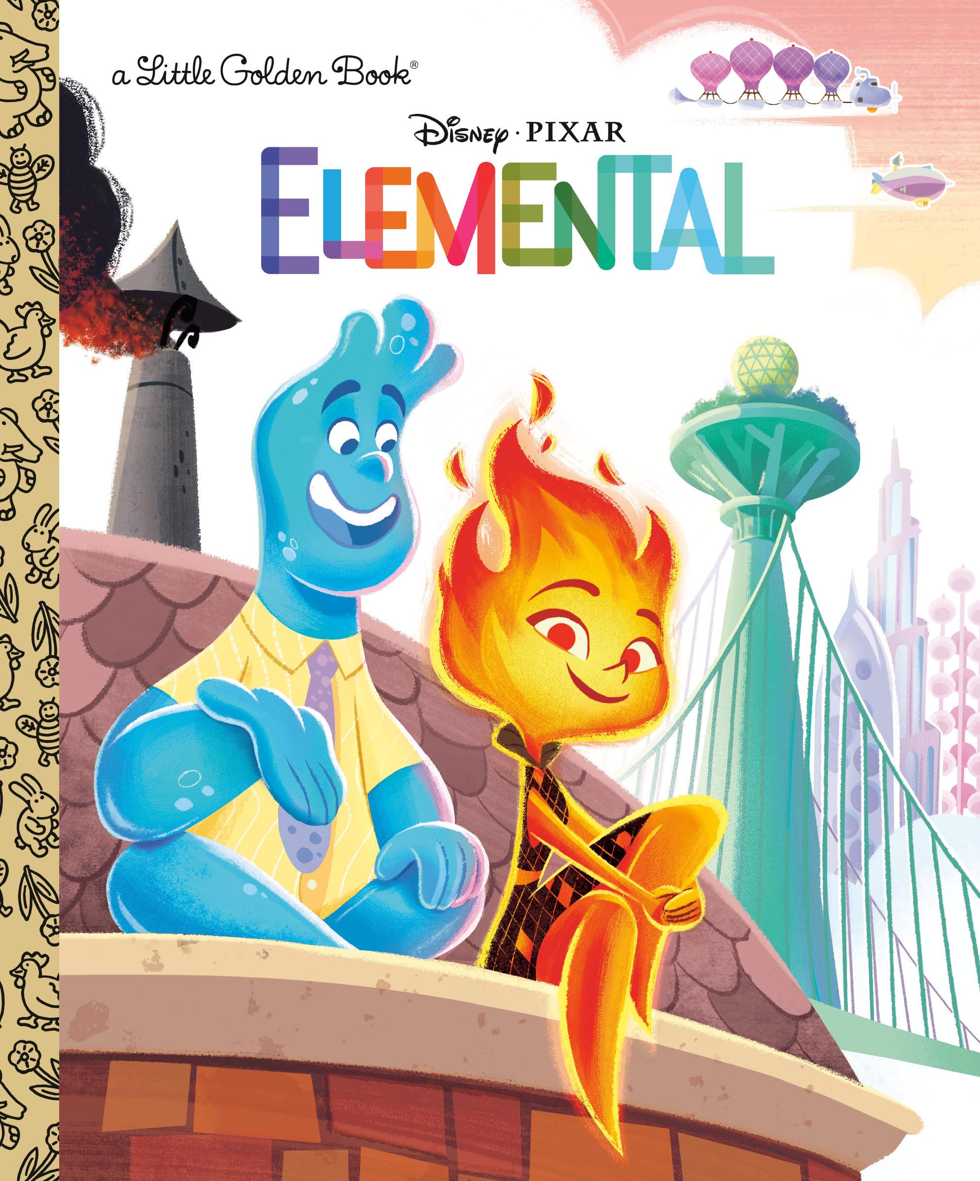 Disney/Pixar Elemental: Little Golden Books Parents & Children