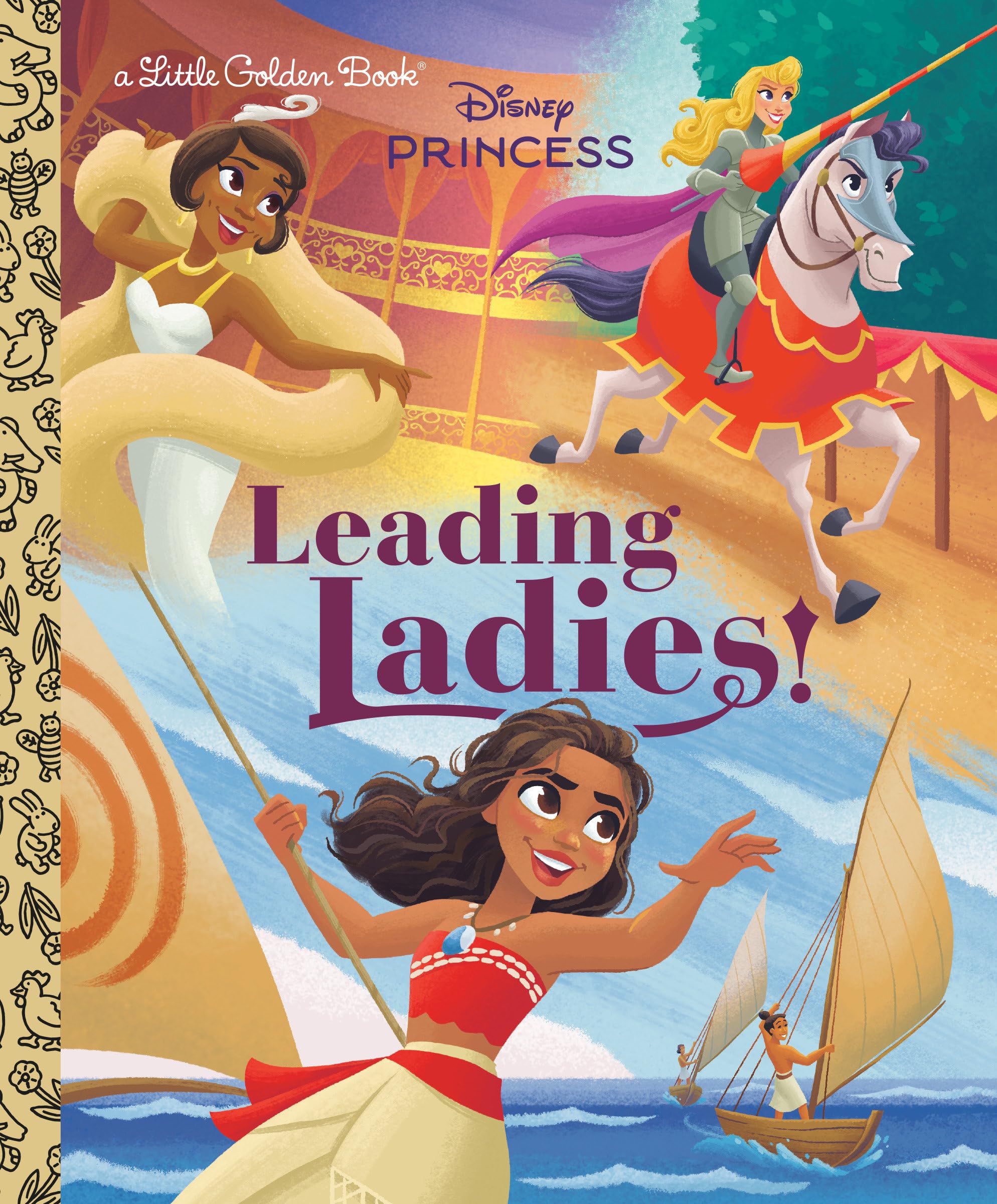 Leading Ladies! (Disney Princess: Little Golden Books) Non-fiction