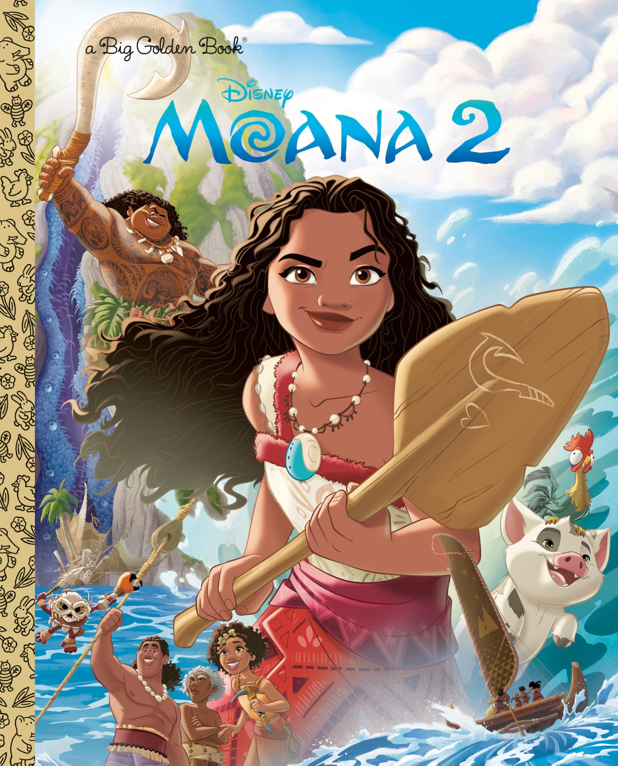Disney Moana 2 (Big Golden Books) Non-fiction
